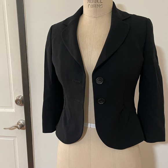 Ann Taylor Black Tailored Women's Blazer - Picture 2 of 8